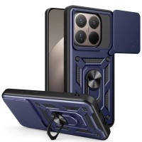 Чохол Ummi Camshield Serge Ring для Xiaomi 15T Синій / Navy