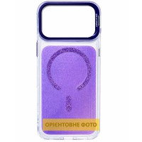 Чохол TPU+PC Jewel Sparkle with MagSafe для Apple iPhone 15 (6.1") Lavender Glitter