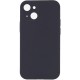 Чохол Silicone Case Full Camera Protective (AA) NO LOGO для Apple iPhone 13 (6.1") Сірий / Dark Gray