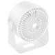 Настільний вентилятор Hoco HX66 desktop circulating fan 3000 mAh White