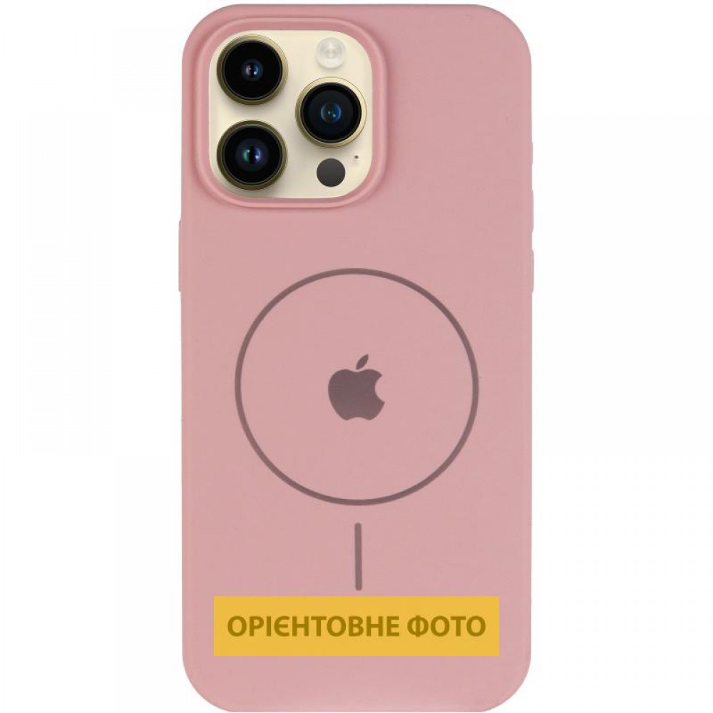 Чехол Silicone Case Full Protective (AA) V2 with MagSafe для Apple iPhone 16e (6.1")