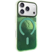 Чохол TPU Shiny Mountain (MagFit) для Apple iPhone 17 Pro Max (6.9") Green