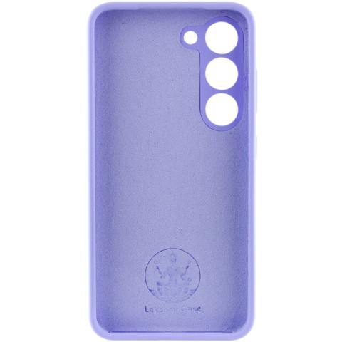Чохол Silicone Cover Lakshmi Full Camera (AAA) для Samsung Galaxy S22 Бузковий / Dasheen