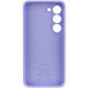 Чохол Silicone Cover Lakshmi Full Camera (AAA) для Samsung Galaxy S22 Бузковий / Dasheen