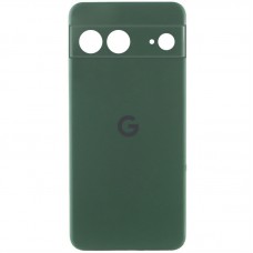 Чохол Silicone Cover Lakshmi Full Camera (AAA) with Logo для Google Pixel 7 Зелений / Cyprus Green
