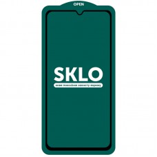 Захисне скло SKLO 5D (тех.пак) для Xiaomi Redmi 12 / Poco M6 Pro 5g Чорний