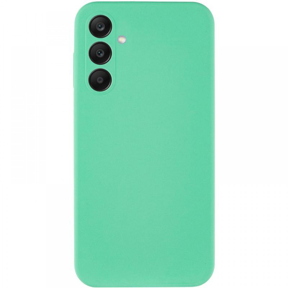 Чохол Silicone Cover Ummi Lakshmi Full Camera (AA) для Samsung Galaxy A56 5G Ментоловий / Mint