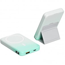 Портативний ЗП Power Bank JJT-A27-1 Gradient PD20W+QC 22.5W з БЗП 10000 mAh White / Green