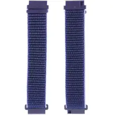 Ремінець Nylon для Smart Watch 22mm Темно-синій / Бузковий