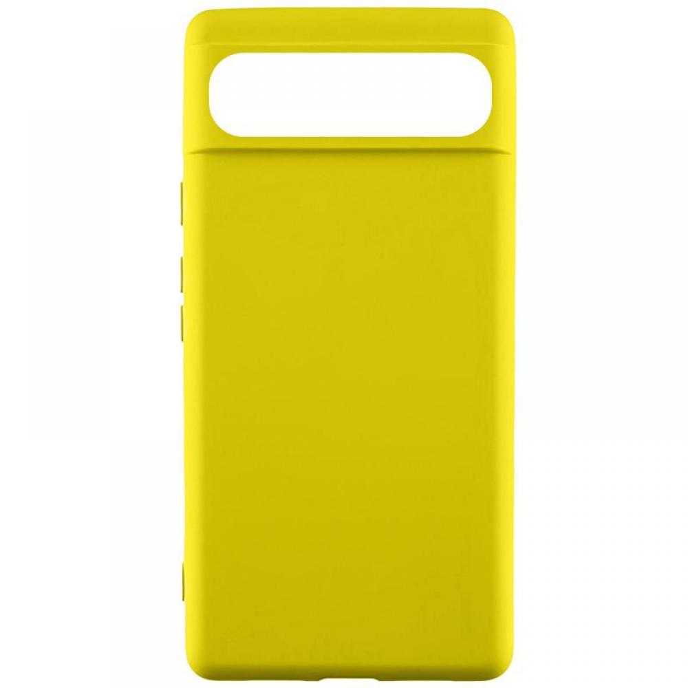 Чохол TPU GETMAN Liquid Silk для Google Pixel 6 Pro Жовтий / Flash