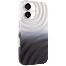 Чохол TPU ColorWave для Apple iPhone 16 (6.1") White / Black