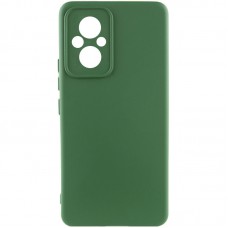 Чохол Silicone Cover Lakshmi Full Camera (AA) для Xiaomi Poco M5 Зелений / Dark green