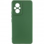 Чохол Silicone Cover Lakshmi Full Camera (AA) для Xiaomi Poco M5 Зелений / Dark green