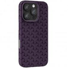 Чохол TPU Weaving для Apple iPhone 16 Pro (6.3") Purple