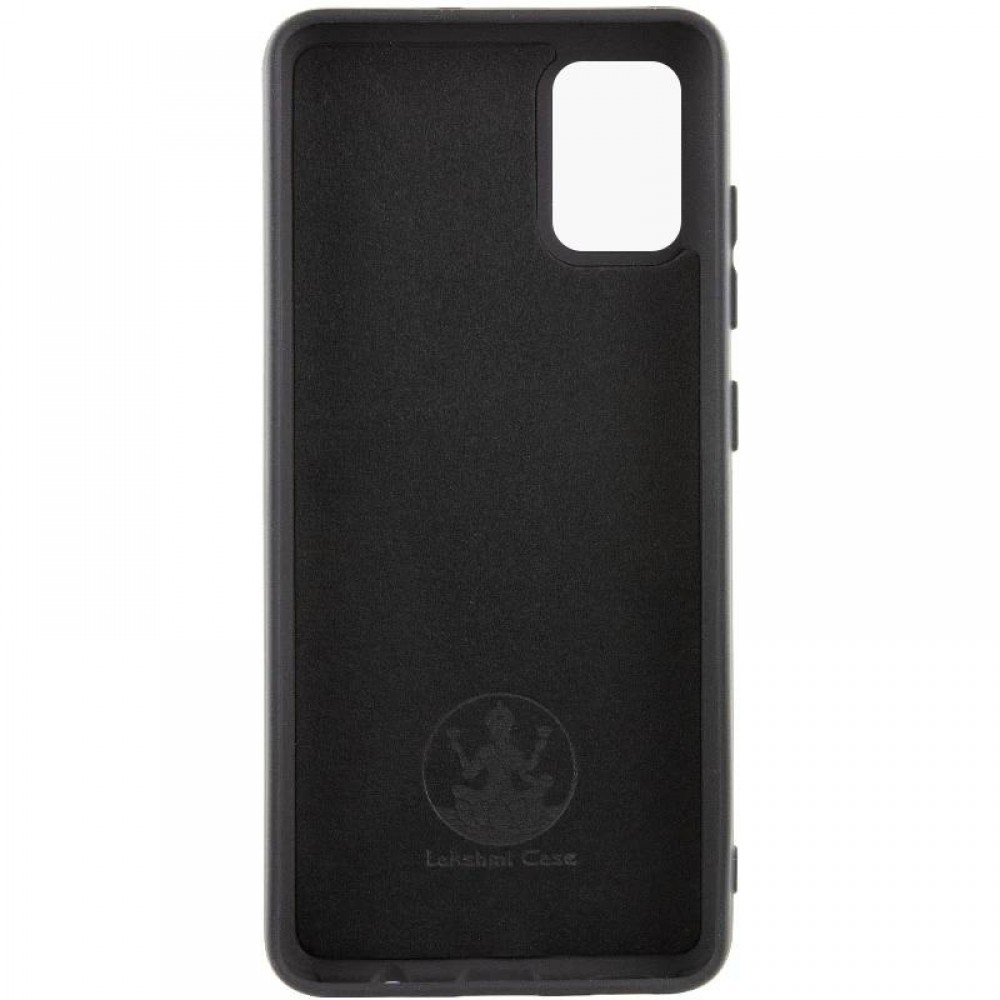 Чохол Silicone Cover Ummi Lakshmi (AA) для Samsung Galaxy A51 Чорний / Black