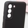 Чохол Silicone Cover Lakshmi Full Camera (AA) для Samsung Galaxy S21 Чорний / Black