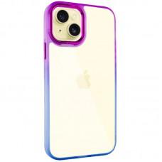 Чохол TPU+PC Fresh sip series для Apple iPhone 14 Plus (6.7") Синій / Фіолетовий