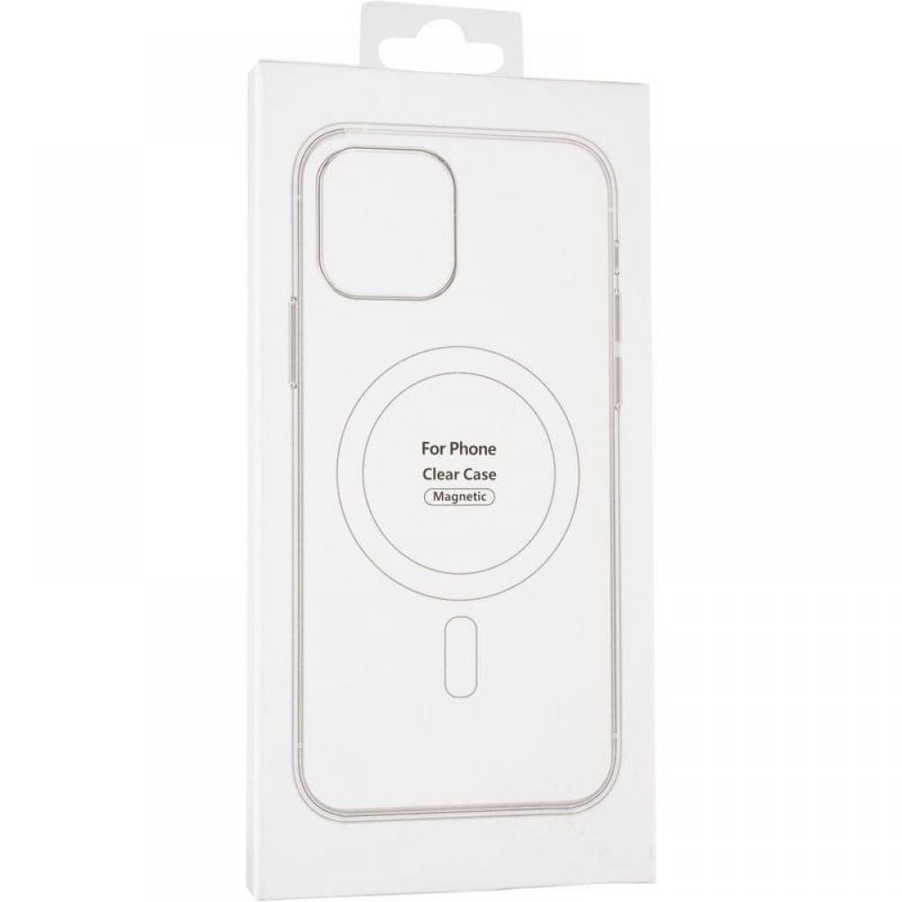 Чохол TPU Clear Case with MagSafe для Apple iPhone 16 Pro Max (6.9") Clear