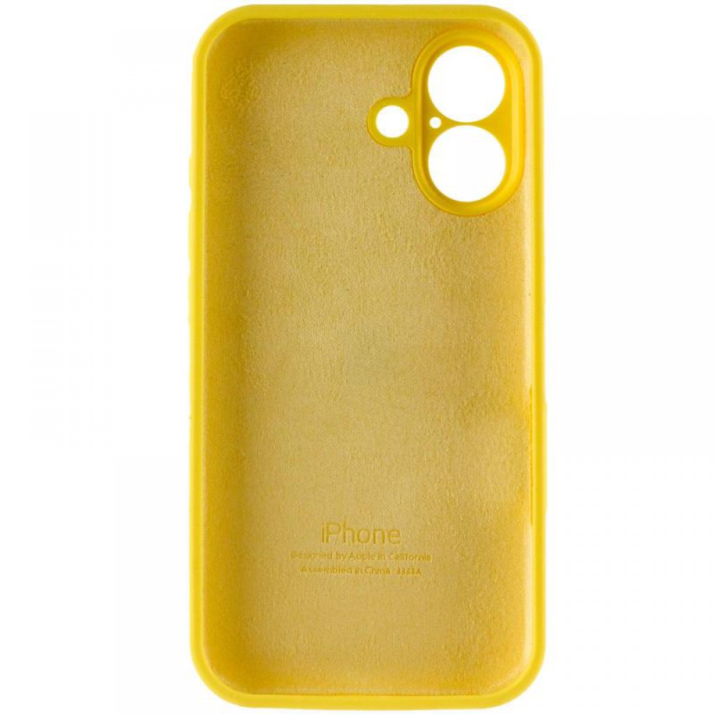 Чехол Silicone Case Full Camera Protective (AA) для Apple iPhone 16 (6.1")