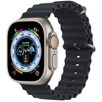 Ремінець Ocean Band для Apple Watch 38/40/41/42mm(ser.10) Чорний / Midnight