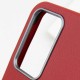 Шкіряний чохол Leather Case Metal Buttons для Samsung Galaxy S24+ / S25+ Red