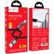 Дата кабель Hoco U136 Prize USB to Type-C 5A (1.2m) Black