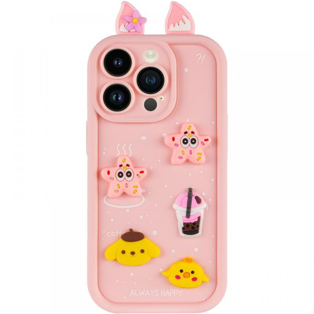 Чехол TPU Toys Case with Ears для Apple iPhone 13 Pro (6.1")
