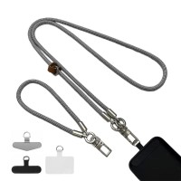 Набір шнурків 120см + 35см Black / White Grid