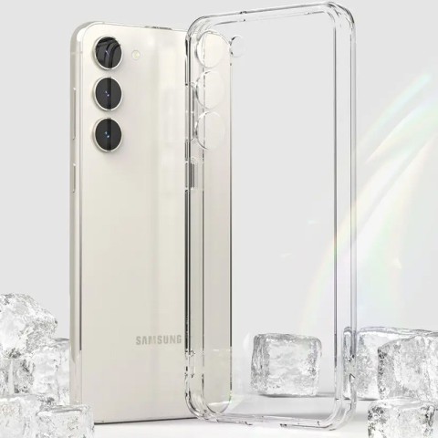 TPU чохол Epic Transparent 1,5mm Full Camera для Samsung Galaxy S23+ Безбарвний (прозорий)