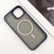 TPU+PC чохол Blueo Skin Friendly Frosted with MagSafe для Apple iPhone 15 (6.1") Синій