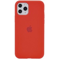 Чохол Silicone Case Full Protective (AA) для Apple iPhone 11 Pro Max (6.5") Червоний / Dark Red