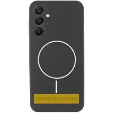 Чохол Silicone Cover Lakshmi Full Camera (AA) with MagFit для Samsung Galaxy S25 Edge Чорний / Black