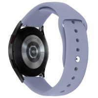 Силіконовий ремінець Sport для Smart Watch 22mm Сірий / Lavender Gray