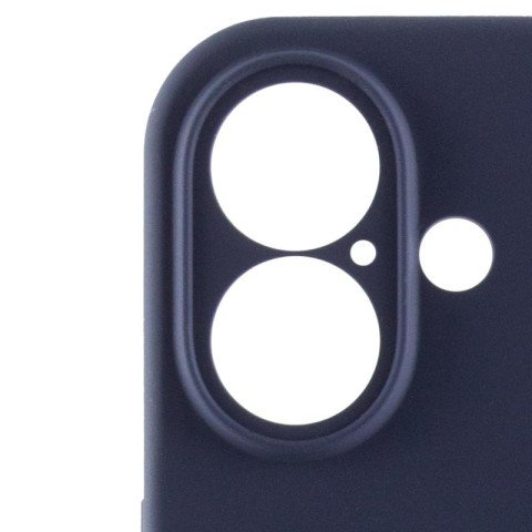 Чохол Silicone Case Full Camera Protective (AA) для Apple iPhone 16 Plus (6.7") Темно-синій / Midnight blue