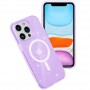 Чохол TPU Galaxy Sparkle (MagFit) для Apple iPhone 12 Pro Max (6.7") Purple+Glitter