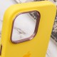 Чохол Silicone Case Metal Buttons (AA) для Apple iPhone 13 Pro (6.1") Жовтий / Sunglow