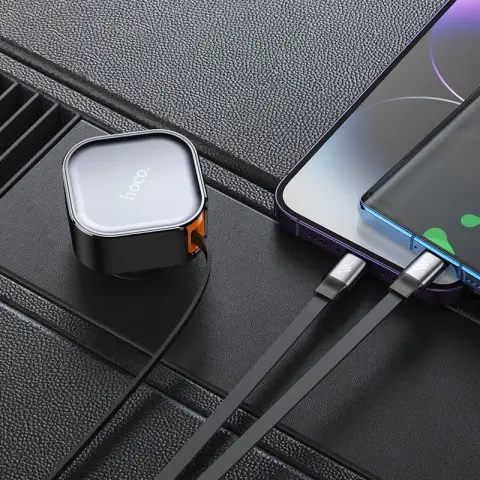 АЗУ Hoco NZ13 Clever PD30W + выдвижные кабеля Type-C and Lightning