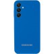 Чохол Silicone Cover Lakshmi Full Camera (AAA) with Logo для Samsung Galaxy S24 FE Синій / Denim Blue