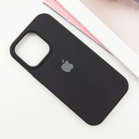 Чохол Silicone Case Full Protective (AA) для Apple iPhone 13 Pro (6.1") Чорний / Black