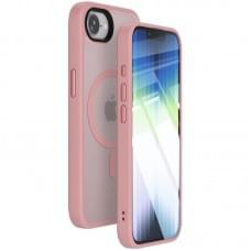 Чохол Ummi Colorful with MagSafe для Apple iPhone 16e (6.1") Рожевий / Pink