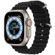 Ремінець Ocean Band для Apple Watch 42(ser.1-3)/44/45/46/49mm Чорний / Black