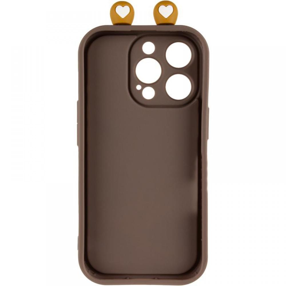 Чохол TPU Toys Case with Ears для Apple iPhone 12 Pro Max (6.7") Brown