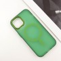 Чохол TPU+PC Lily with MagSafe для Apple iPhone 14 (6.1") Army Green