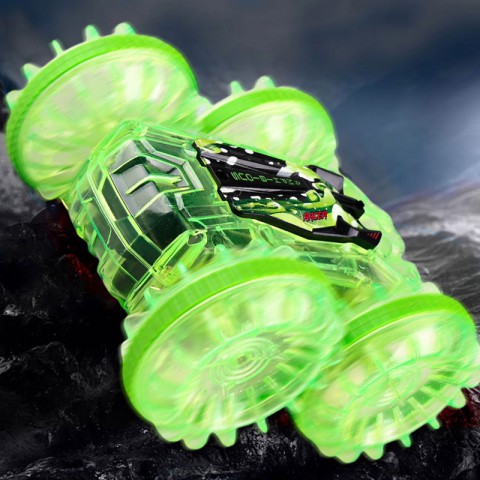 Машинка-амфібія на радіокеруванні YL-103 2.4G Transparent green