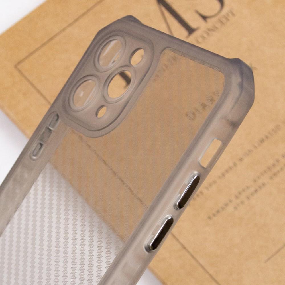 Чохол TPU Ease Carbon color series для Apple iPhone 11 Pro Max (6.5") Чорний / Прозорий
