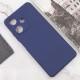 Силіконовий чохол Candy Full Camera для Infinix Hot 30 Синій / Dark Blue