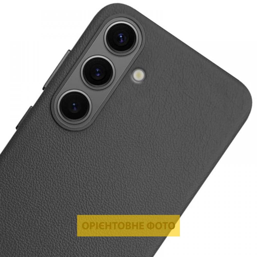 Шкіряний чохол Leather Case (AAA) для Samsung Galaxy S25 Edge Black