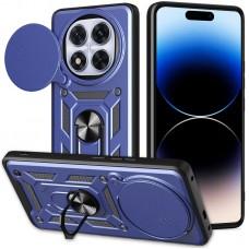 Ударостійкий чохол Camshield Serge Ring для Xiaomi Redmi Note 14 Pro 5G Синій
