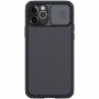 Карбонова накладка Nillkin Camshield (шторка на камеру) для Apple iPhone 13 Pro Max (6.7") Чорний / Black
