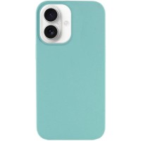 Чохол Silicone Case Full Protective (AA) NO LOGO для Apple iPhone 16 Plus (6.7") Бірюзовий / Marine Green